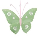 МЕТАЛЛИЧЕСКИЙ КУЛОН ЗЕЛЕНАЯ БАБОЧКА