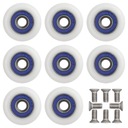 8X ПОДШИПНИКИ КОЛЕСА РОЛИКИ РОЛИКИ ДЛЯ ДУШЕВОЙ КАБИНЫ КОМПЛЕКТ 23ММ