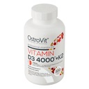 OstroVit Vitamín D3 4000 + K2 MK7 100 tabs Vitamín D3 Základná zložka vitamín D3