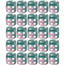 НАБОР ИЗ 25 ШЕСТИГРАННЫХ КУБИКОВ D6 RPG ZOMBIE PIGMAN, 1,6 СМ