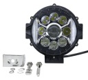 ФАРА РОБОЧА СВЕТОДИОДНЫЕ TROJSTRONNA 7800LM 6000K 9/32V ERA LAMPS AK02-386  фото 9