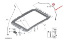 BMW X3 G01 TUYAU WYLOTOWY EAU ARRIÈRE DROIT 54107414348 7414348photo 10