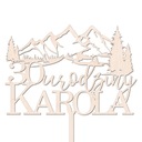 ДЕНЬ РОЖДЕНИЯ TOPPER MOUNTAINS ИНФОРМАЦИЯ О ЛЕСНОМ УКРАШЕНИИ ТОРТА