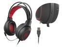 Słuchawki z mikrofonem Genesis Radon 300 USB LED