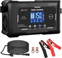 Prostownik Ładowarka Smart HTRC P15 12V/24V 15A LCD