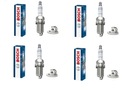 4x СВЕЧИ ЗАЖИГАНИЯ BOSCH FQR8LEU2 OPEL ASTRA H/G