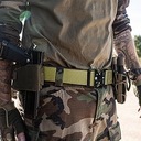 Taktický pás vojenský štýl opasok s kovovou prackou s rýchlouzáverom EAN (GTIN) 5905101204140