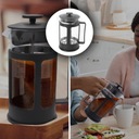 KÁVOVAR DŽBÁN KÁVOVAR FRENCH PRESS 1L SKLENENÝ Materiál sklo