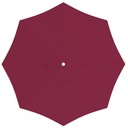 Круглый чехол для бордового садового зонта длиной 3,5 м.