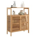 Kúpeľňová skrinka z bambusu Materiál drevo