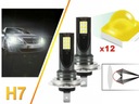 H7 DIODO LUMINOSO LED LUCES CSP LUZ LEDY FARO DIRECCIÓN 