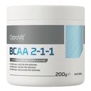 OstroVit Supreme Pure BCAA 2-1-1 200 g AMINOKWASY Katabolizm Regeneracja