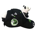 panda czapka z daszkiem maskotka dla dzieci