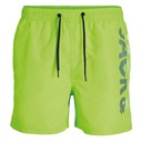 ДЕТСКИЕ ПЛЯЖНЫЕ ШОРТЫ JACK & JONES ОТТЕНКИ ЗЕЛЕНОГО 140