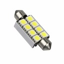 10 ШТУК БАГАТОКОЛЬОРОВИЙ СВІТЛА KOPULKOWE LED (СВІТЛОДІОД) 42MM Z 8X СВІТЛОДІОДАМИ SMD 5050 DO АВТОМОБІЛЕЙ  (18176993317) фото min 3