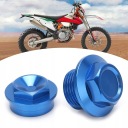 2PCS МОТОЦИКЛ ГАЙКА ОСИ ПЕРЕДНЯЯ M18X1.5 АЛЮМИНИЙ ЗАМЕНА ДЛЯ M5  фото 6