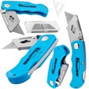 NOŻYK +3 OSTRZY TRAPEZOWYCH HAKOWE SKŁADANY C9107