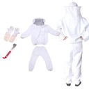 Kompletný včelársky oblek Anti Bee Beekeeping White 60cm Druh rastliny Iný