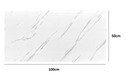 Настенная панель 100x50, имитация мрамора, белый каррарский мрамор для стен 7214XL