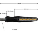 ZD59B 4 CLIGNOTANTS 12 LED FLOTTANT DYNAMIQUEphoto 14