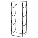 ИКЕА СНОСПИРА Винная полка на 4 бутылки, черный