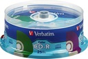 Диски VERBATIM CD-R Extra Reliable, 700 МБ, 25 шт.