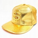 zlatá strieborná čiapka fullcap strieška dolár ' Názov farby výrobcu SZARY