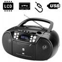 БУМБОКС ЦИФРОВОЕ РАДИО DAB+ FM MP3 CD USB