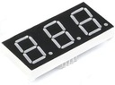 0,56 дюйма, 3 светодиодных дисплея, 7 сегментов, 2 В постоянного тока, коанод +