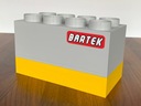 Настольный органайзер с именем Держатель для мелков Brick в стиле LEGO ECO