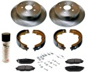 диски, колодки SUBARU FORESTER III SH 2008-2013 ЗАДНИЕ