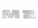 НАКЛЕЙКА ДЛЯ БУКВ MZ СЕРЕБРИСТЫЙ АЛЮМИНИЙ DL