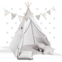 Детская палатка TIPI POMPON + каркас СТАБИЛИЗАТОР