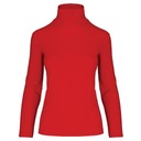Golf damski ChLOE elastyczny bawełna + elastan czerwony S