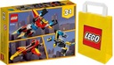 LEGO Creator 31124 Супер робот 3 в 1 + сумка Lego