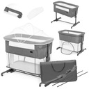 ДЕТСКАЯ РЕГУЛИРУЕМАЯ КРОВАТЬ, ЛЮЛЬКА, СУМКА ДЛЯ ТРАНСПОРТИРОВКИ, СКЛАДНОЙ Snäckskal