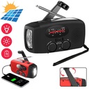 АВАРИЙНОЕ РАДИО SOLAR AM FM SOS 2000MAH РУЧНАЯ РУЧКА СО СВЕТОДИОДНЫМ ФОНАРЕМ