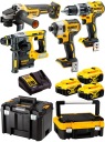 COMBO 4 DCD796 DCD887 DCH273 DCG405 3x5 Ач DEWALT