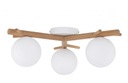 TK-Lighting SHERON WHITE ПОТОЛОЧНЫЙ СВЕТИЛЬНИК 3 ЛАМПЫ ДЕРЕВЯННЫЕ БЕЛЫЕ ЛАМПЫ