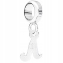 Charms wiszący Literka A srebro 925
