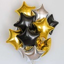 Шар из гелиевой фольги STAR gold STAR для гламурного дня рождения