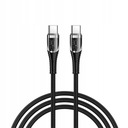 PD 100 Вт кабель USB C — USB Type C, прозрачный пр