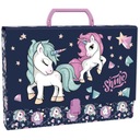 TECZKA TWARDA Z RĄCZKĄ A4 JEDNOROŻEC DERFORM