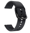 Pasek do zegarka opaska smartwach 22mm czarny