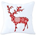 ДЕКОРАТИВНАЯ НАВУШКА 40х40 РОЖДЕСТВЕНСКИЙ ОЛЕНЬ