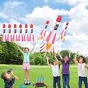 Пенная ракетная катапульта, пусковой насос, подарок для детей 4, 5, 6, 7, 8, 9, 10 лет.