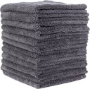 10X RECZNIK Z MIKROFIBRY OSUSZANIA 40X40CM DO СКЛА 320G  (18290046749) фото min 11