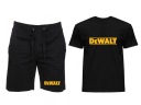 КОМПЛЕКТ МУЖСКАЯ ФУТБОЛКА + ШОРТЫ DEWALT XL