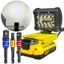 НАБОР РАБОЧИХ ЛАМП STANLEY FATMAX 20V MAX + НАБОР ПЕРЕХОДНИКОВ ДЛЯ РОЗЕТОК