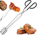 МЕТАЛЛИЧЕСКИЕ КУХОННЫЕ ЩИПЦЫ ДЛЯ ПРИГОТОВЛЕНИЯ МЯСНОГО САЛАТА НА ГРИЛЬ